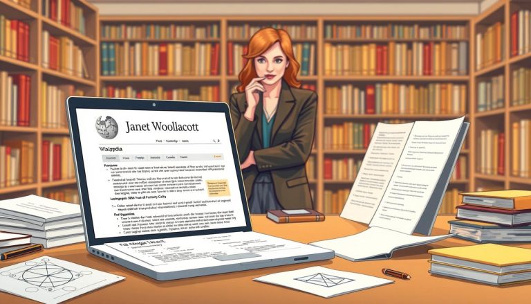 Janet Woollacott sur Wikipédia : erreurs fréquentes et corrections